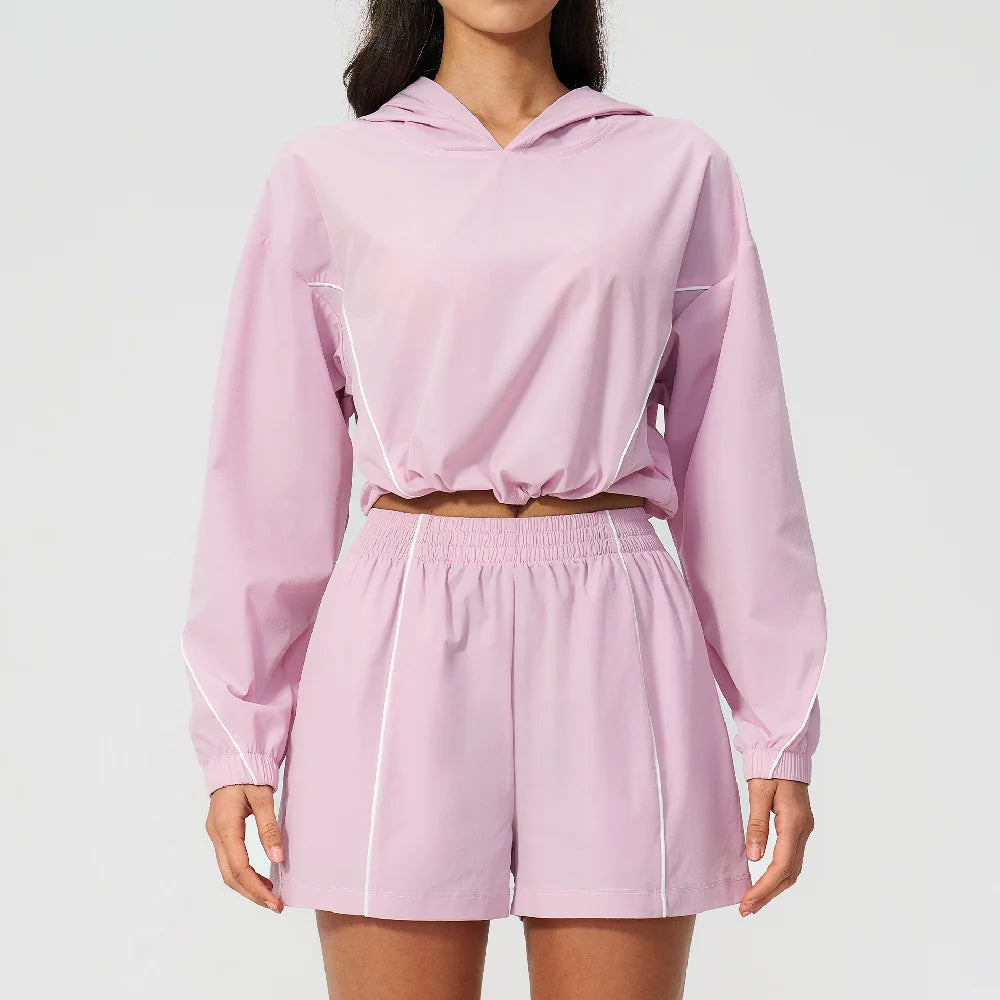 Hooded Two-Piece Set — NUVRYA, view 3 of 6