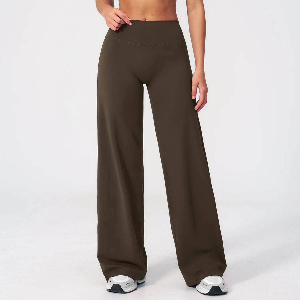 High-Waist Wide-Leg Pant — NUVRYA, view 10 of 21
