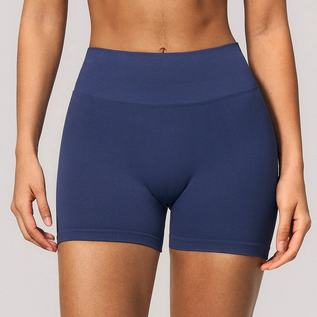 Seamless High-Waist Short — NUVRYA, view 2 of 11