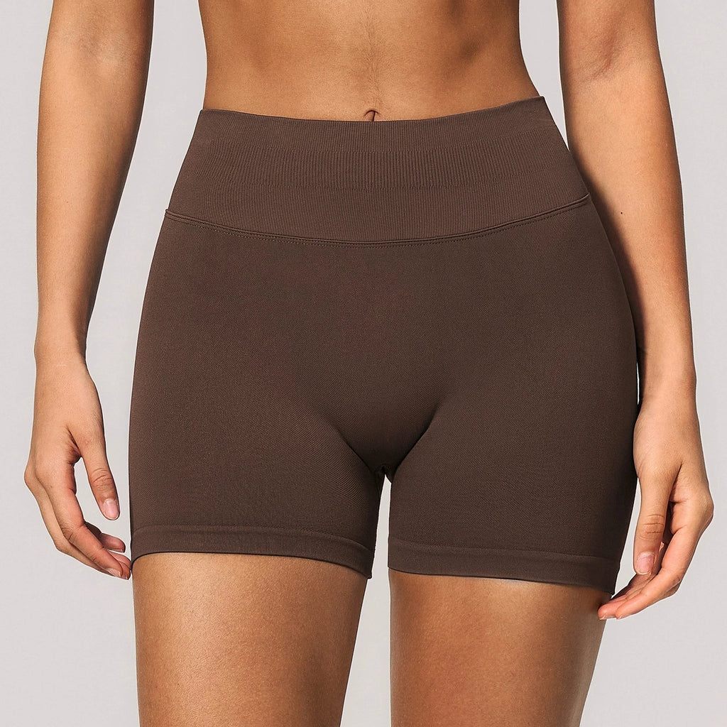 Seamless High-Waist Short — NUVRYA, view 3 of 11