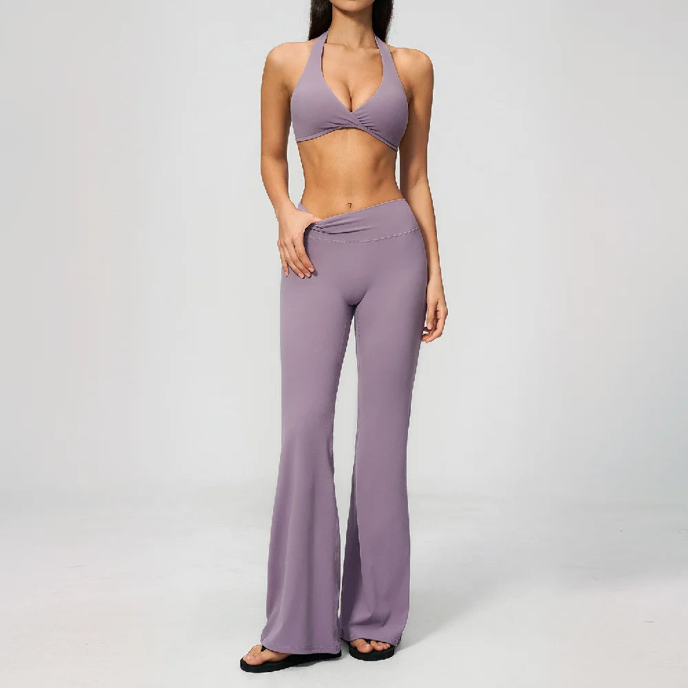 Halter Two-Piece Set — NUVRYA, view 3 of 6