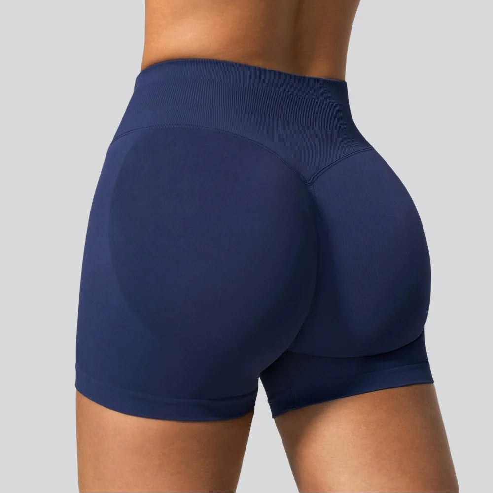 Seamless High-Waist Short — NUVRYA, view 1 of 11
