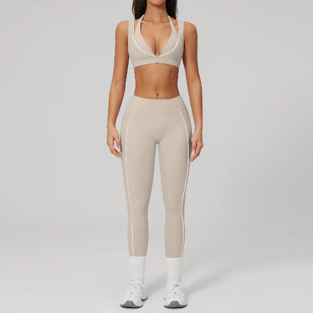 Piped Two-Piece Set — NUVRYA, view 2 of 14