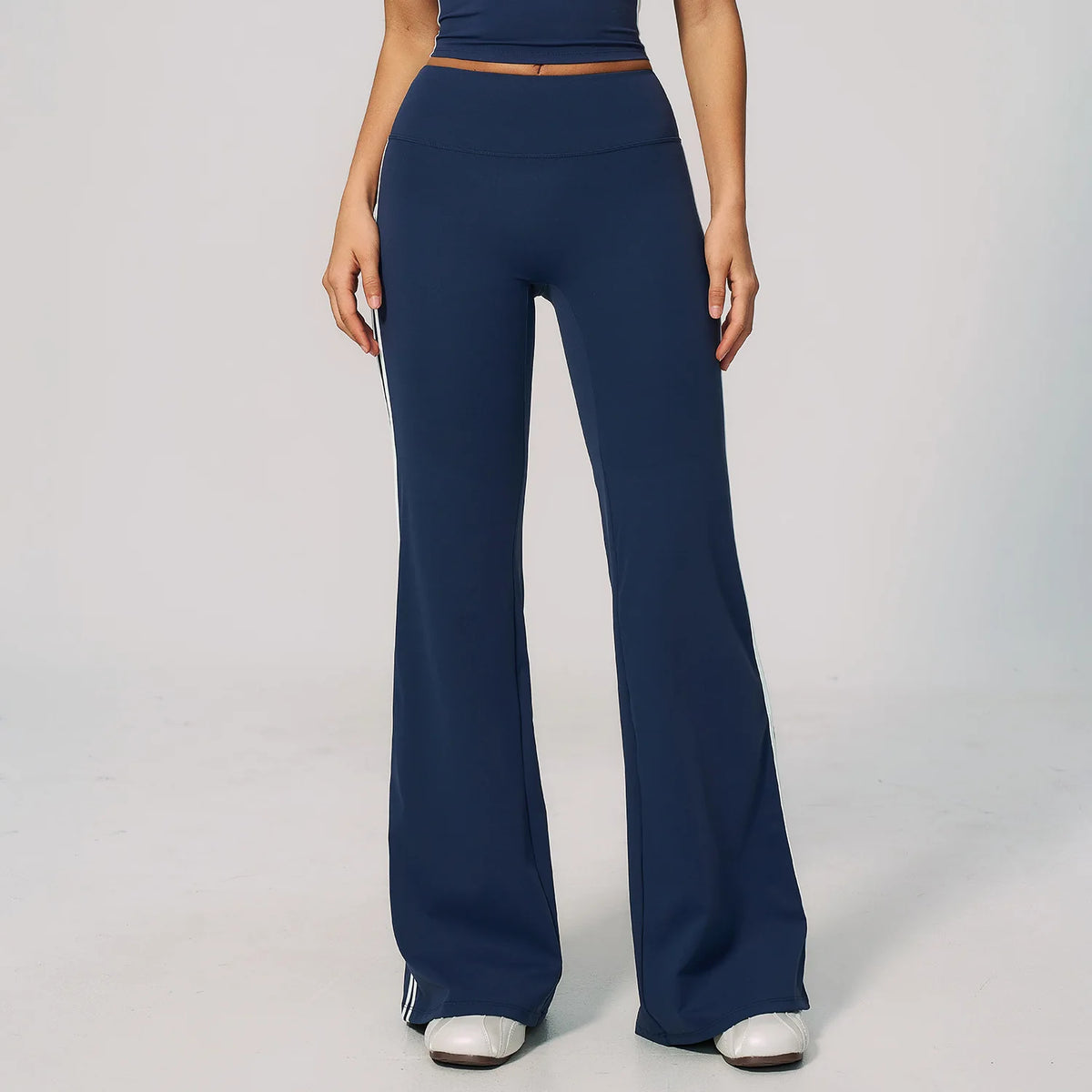 Side-Stripe Flared Pant