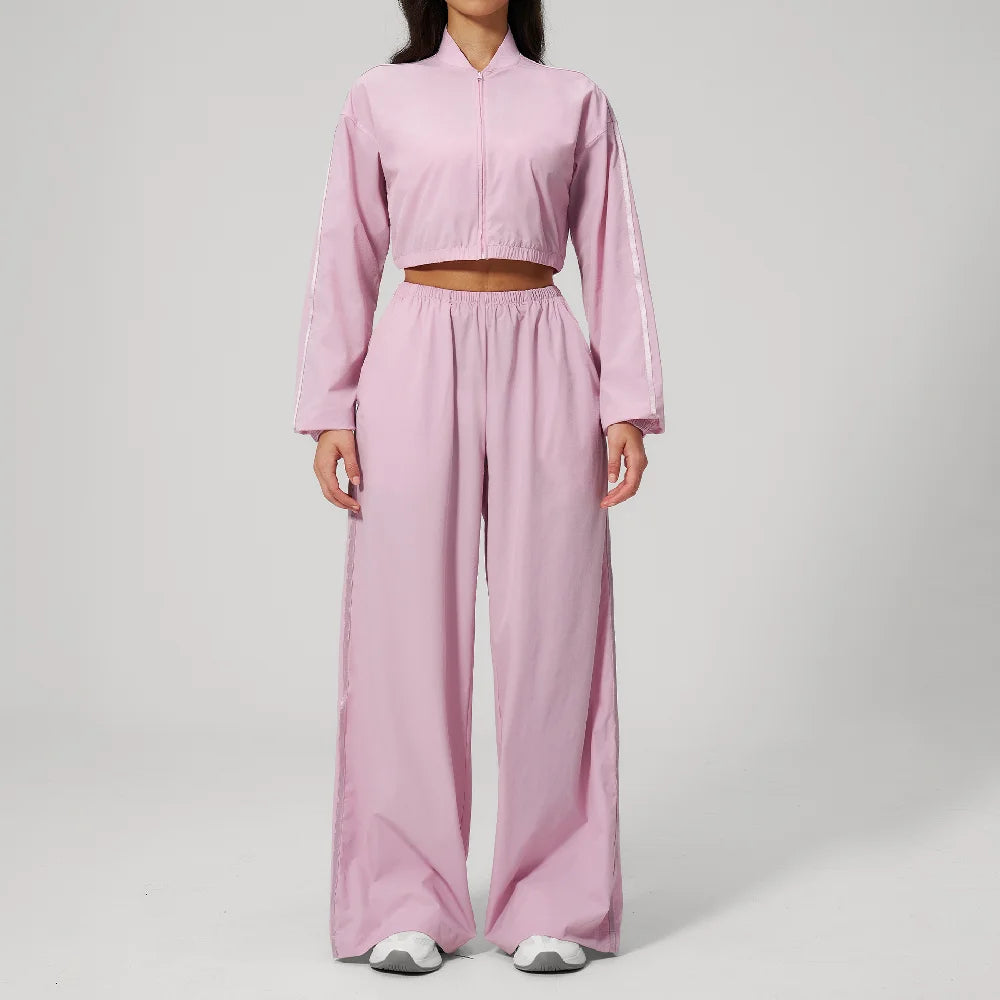 Long-Sleeve Zip Set — NUVRYA, view 5 of 6