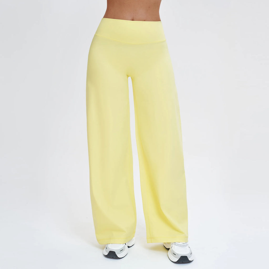High-Waist Wide-Leg Pant — NUVRYA, view 18 of 21