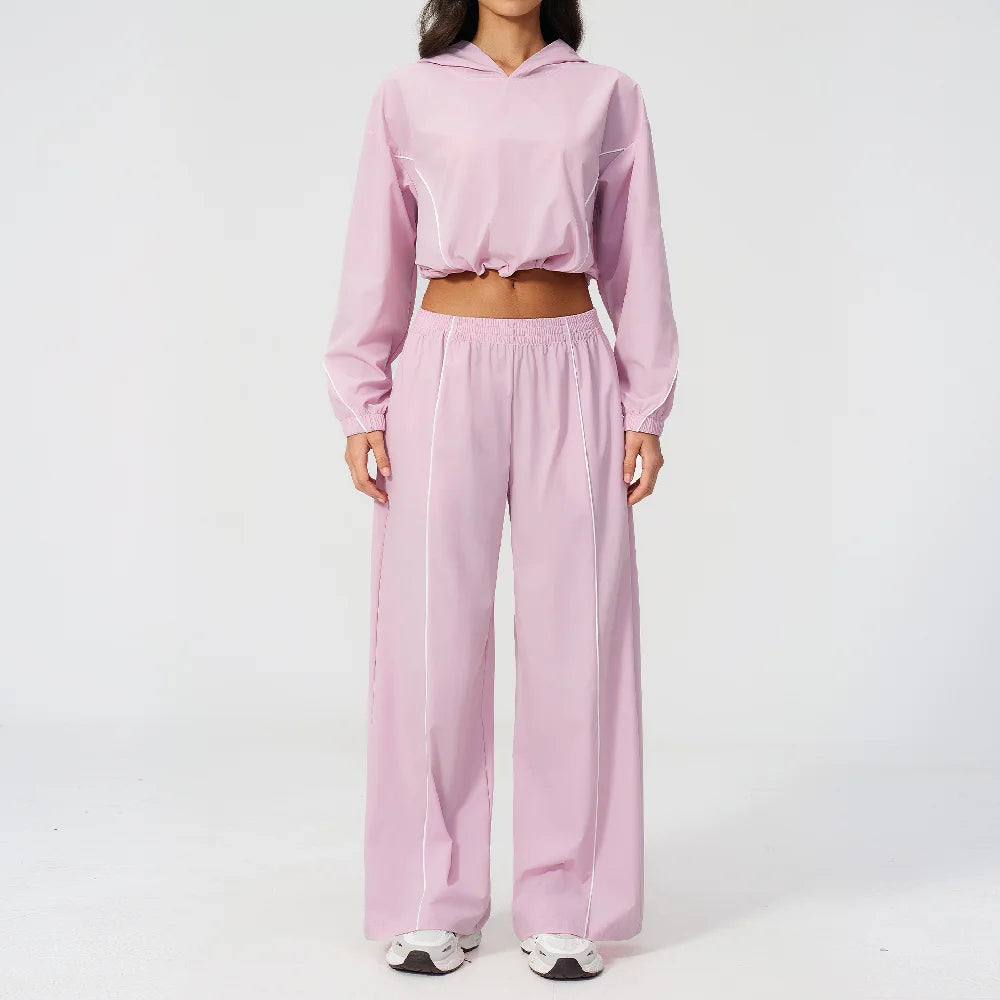 Hooded Two-Piece Set — NUVRYA, view 2 of 6