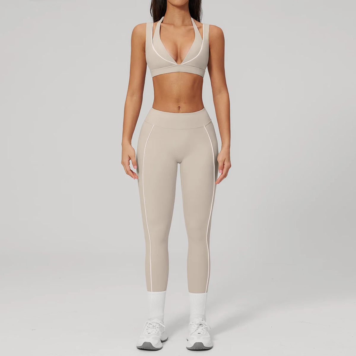 Piped Two-Piece Set — NUVRYA, view 9 of 14