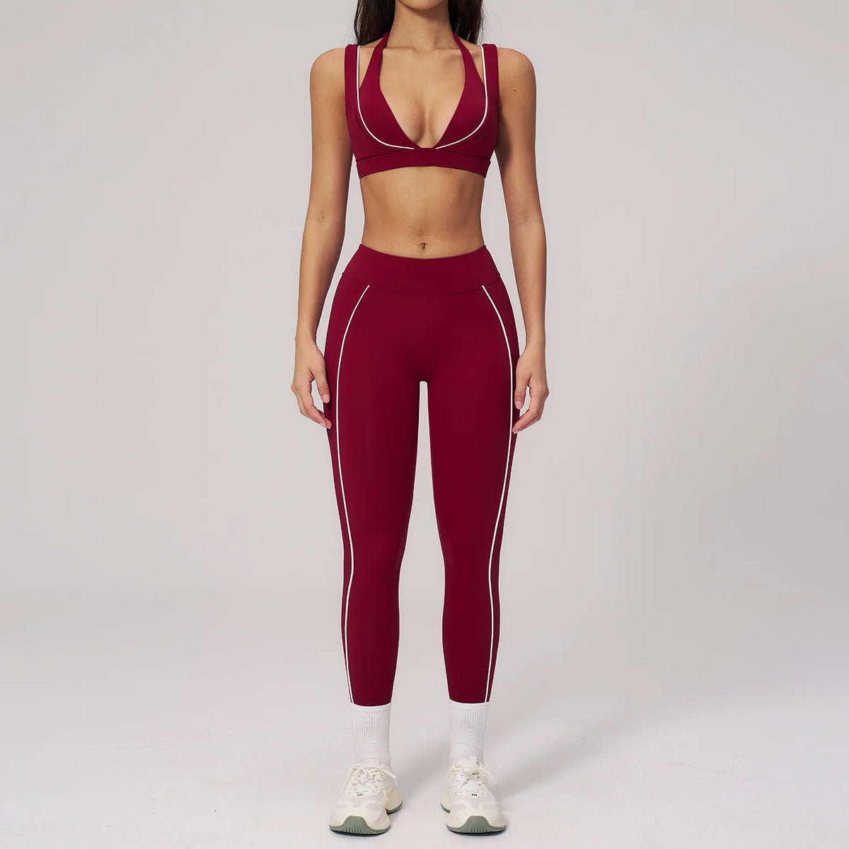Piped Two-Piece Set — NUVRYA, view 10 of 14