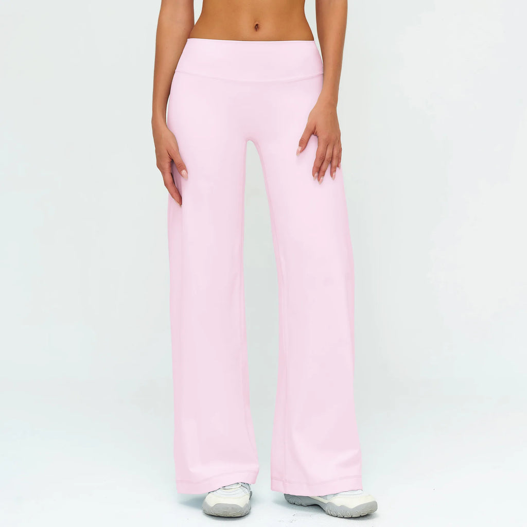 High-Waist Wide-Leg Pant — NUVRYA, view 15 of 21