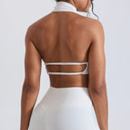 High-Neck Halter Bra — view 6